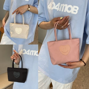 [BUNJANG] Heart Nylon Mini Bag / 새상품 1+1 하트 나일론백 미니백 3컬러