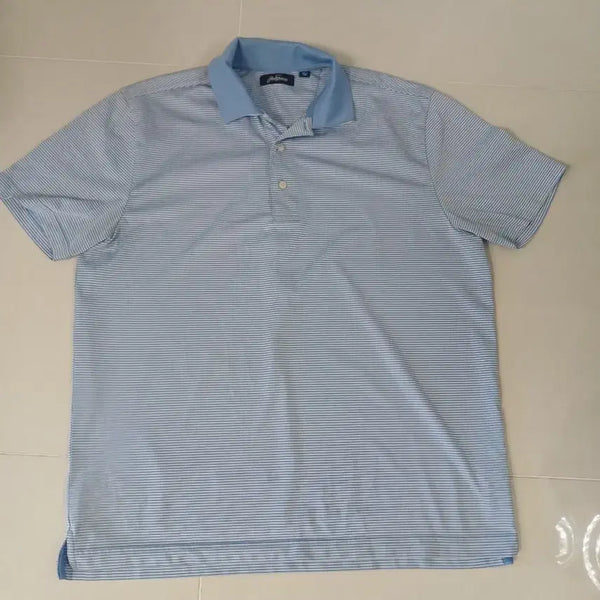 [BUNJANG] Jack Nicklaus Men's Striped Polo Shirt Size 110 / 잭니콜라우스 스트라이프 남성 110
