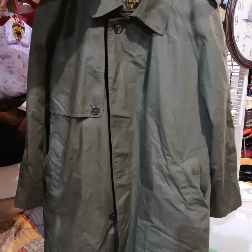 [BUNJANG] London Fog Khaki Trench Coat / 런던포그 트렌치코트 카키색