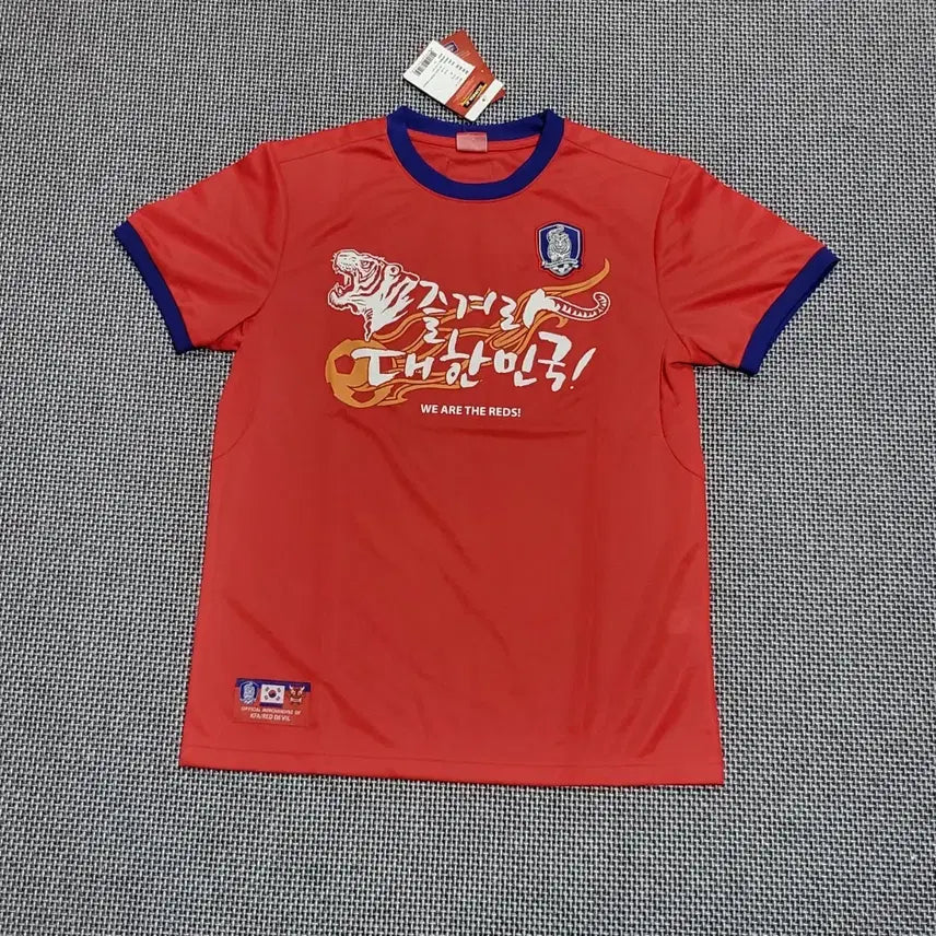 [BUNJANG] Red Devils Official Qatar World Cup Jersey T-Shirt (Size 90) / 붉은악마 월드컵 공식 카타르 져지반팔 티셔츠 (90)