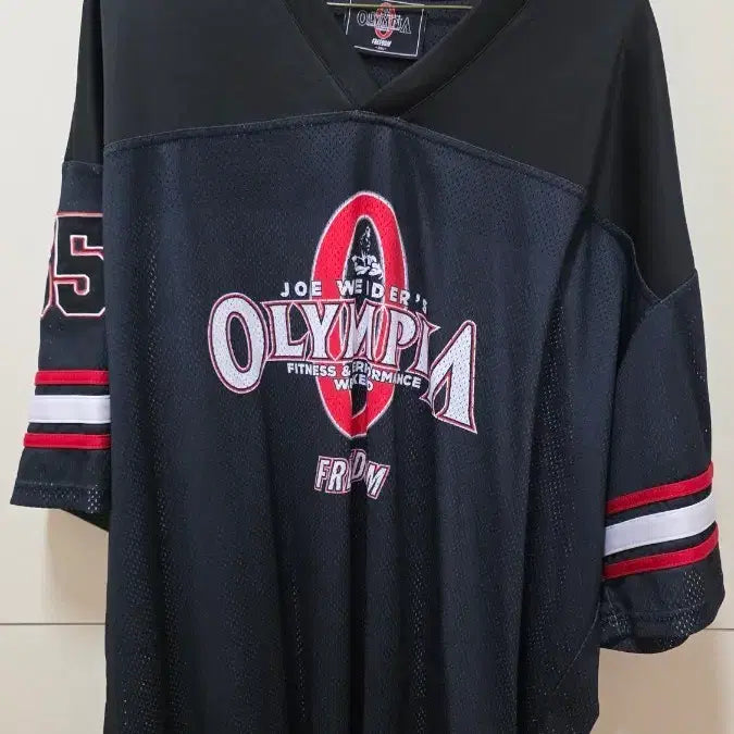 [BUNJANG] Freedom Olympia Rugby Jersey Black 2XL / 프리덤 올림피아 럭비 져지 블랙 2XL