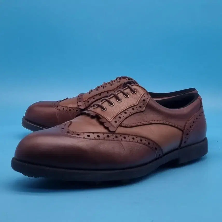 [BUNJANG] A Superior Brown Men's Golf Shoes 275 / a 슈페리어 브라운 남성골프화275