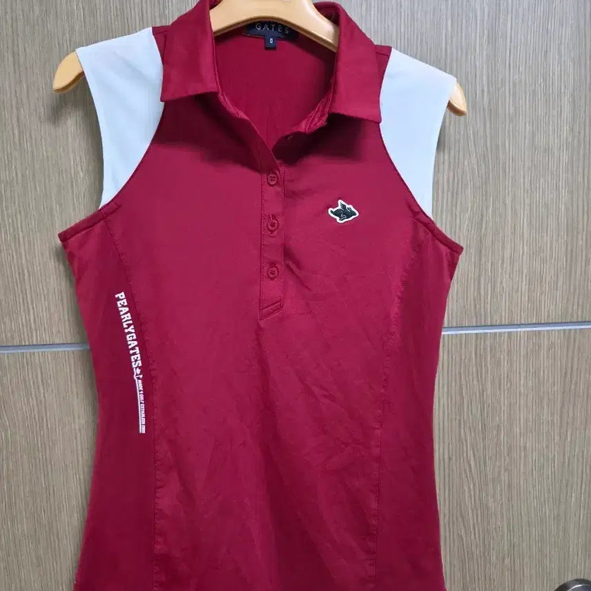 [BUNJANG] 2023 Paris Gates Sleeveless Collar Shirt Women's Size 0 / 파리게이츠 민소매 카라티 셔츠 여성용 0