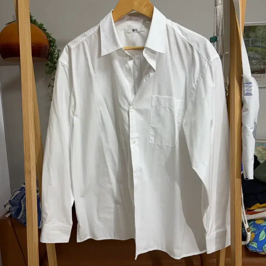 [BUNJANG] Uniqlo C Long Sleeve Shirt / 유니클로 C 셔츠
