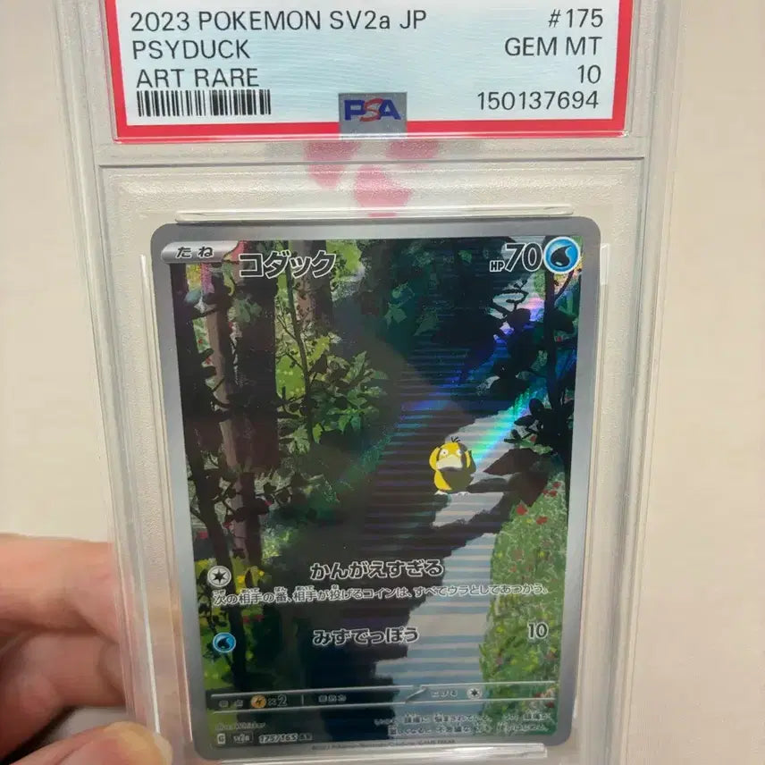 [BUNJANG] Pokemon Golduck PSA 10 Graded Card / 일판 고라파덕 ar psa10 팝니다 택포 20