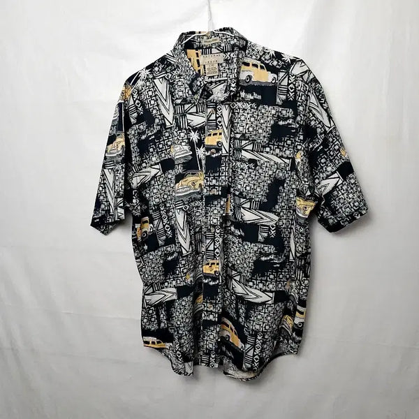 [BUNJANG] Natural Issue Wrinkle-Free Hawaiian Shirt / 내츄럴이슈 링클프리 하와이안 셔츠 105