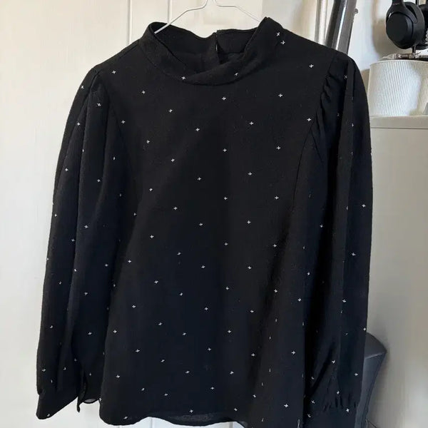 [BUNJANG] SJSJ Polka Dot Blouse / SJSJ 땡땡이 블라우스