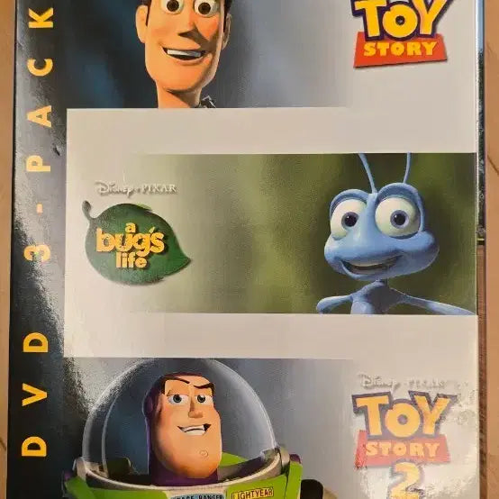 [BUNJANG] Disney Pixar Animation DVD Box Set & Singles / 디즈니 픽사의 흥행작 애니메이션 정발판 DVD 박스세트 및 단품 4종 (종이 아웃케이스 구성) 일괄또는 개별판매