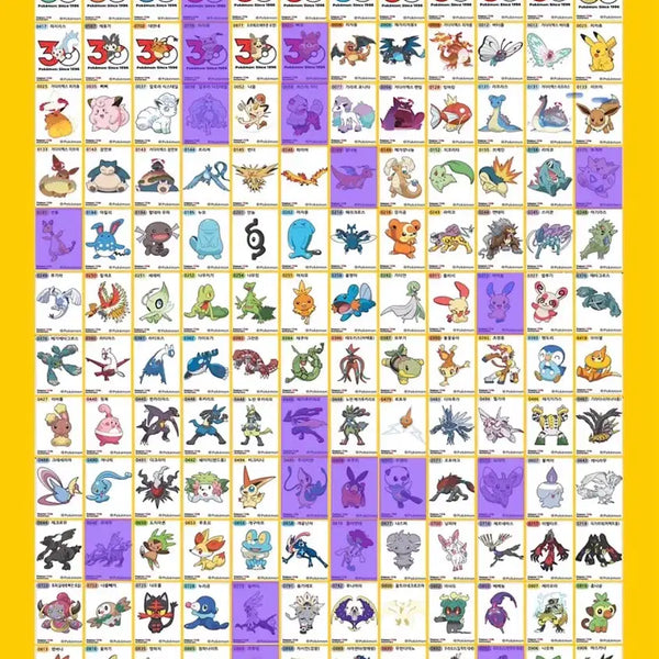 [BUNJANG] Pokemon Tteokbokki Seal Season 5 / 포켓몬 띠부씰 시즌 5 구매 및 교환합니다.