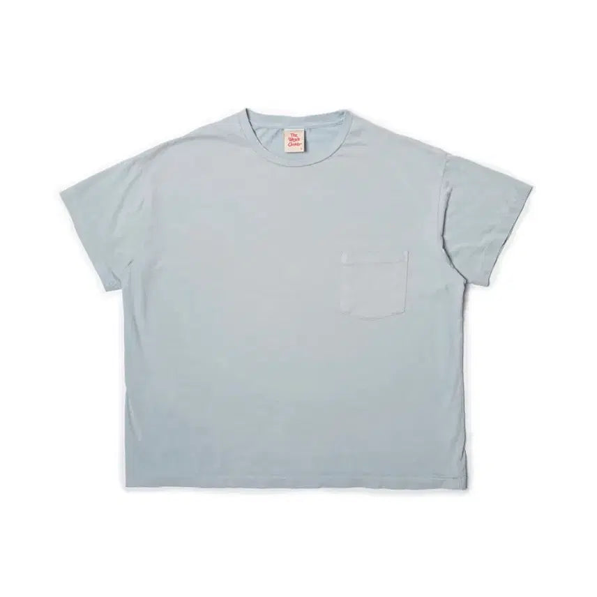 [BUNJANG] Wackoz Pocket T-Shirt Sky Blue / 뤡코즈 포켓티 스카이블루 1