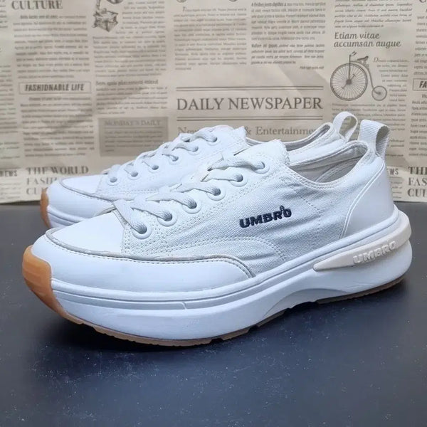 [BUNJANG] Umbro Tobi White Sneakers Size 245 / 엄브로 토비 화이트 스니커즈 245