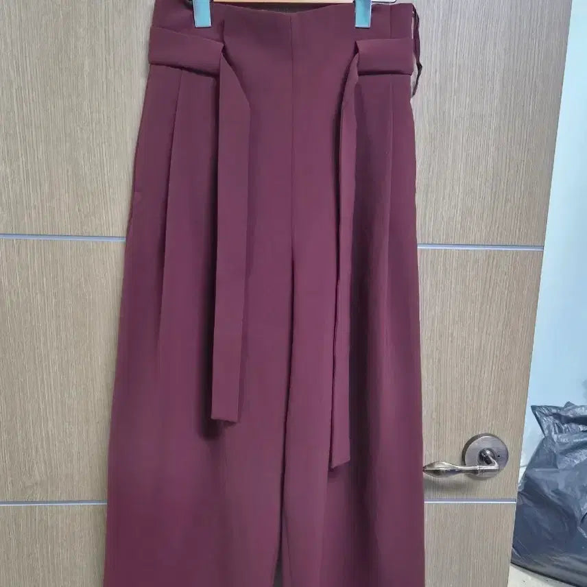 [BUNJANG] COS Belted Wide Leg Pants / 코스 벨티드 와이드팬츠