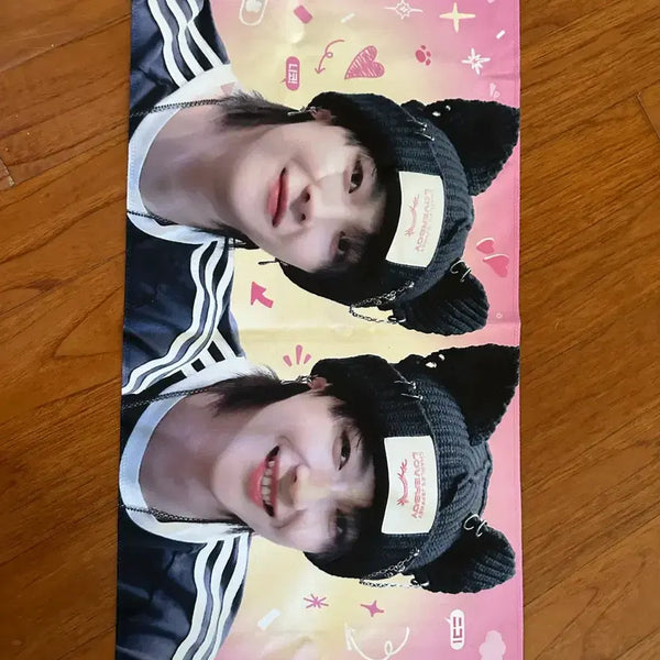 [BUNJANG] Nicholas Slogan Scarf / 니콜라스 슬로건