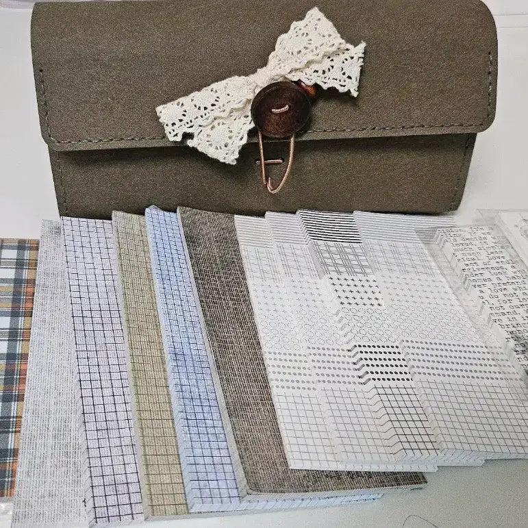 [BUNJANG] Vintage Stationery Pouch Bundle / 빈티지 다꾸템, 종이파우치 일괄