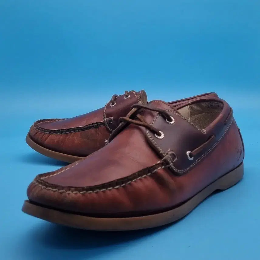 [BUNJANG] Bruno Magli Men's Leather Loafers 275 / a 브루노말리 남성가죽로퍼275