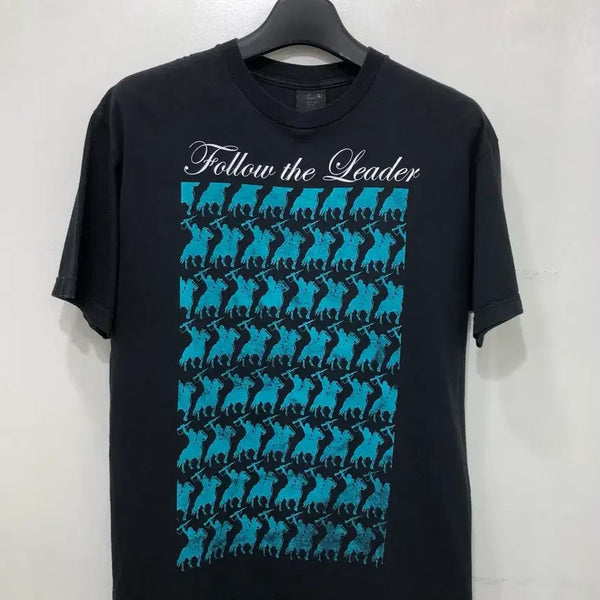 [BUNJANG] FUCT "Follow the Leader" Logo T-Shirt (L) / FUCT 반팔 L