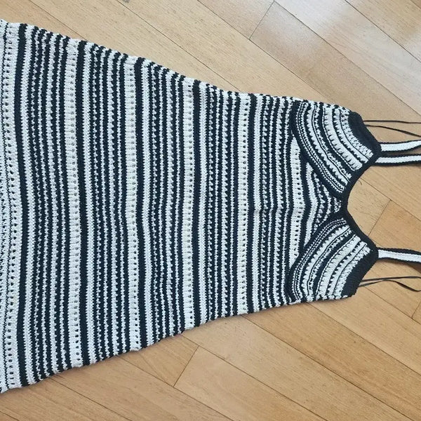[BUNJANG] Zara Striped Mini Dress / 자라원피스