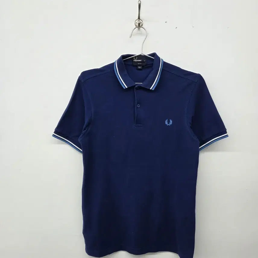 [BUNJANG] Fred Perry Short Sleeve Polo Shirt Navy Men's S / 프레드페리 반팔 카라티 네이비 남s