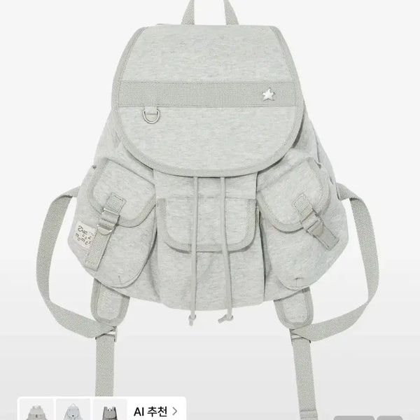 [BUNJANG] The Coldest Moment (TCM) 3 Pocket Backpack - Charcoal Vintage Dye / 더콜디스트모먼트 TCM 3 포켓 백팩