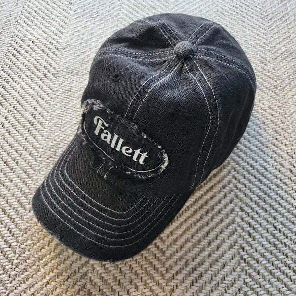 [BUNJANG] Pallet Vintage Denim Ball Cap Black / 팔렛 빈티지 데님 볼캡 블랙