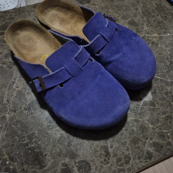 [BUNJANG] Birkenstock Boston Suede Indigo Blue / (265)버켄스탁 보스턴 스웨이드 인디고 블루