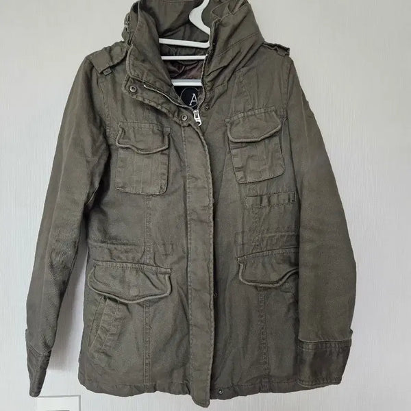 [BUNJANG] American Apparel Khaki Field Jacket / 아메리칸어패럴 야상 자켓 카키