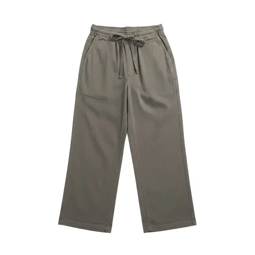 [BUNJANG] Perky Wide Banding Cotton Pants (Women's L) / 여성L/ Perky 와이드 밴딩 코튼팬츠KH