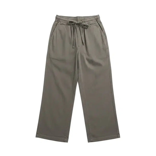 [BUNJANG] Perky Wide Banding Cotton Pants (Women's L) / 여성L/ Perky 와이드 밴딩 코튼팬츠KH