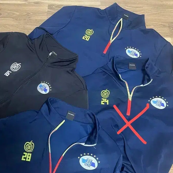 [BUNJANG] Jinwigo High School Football Club Training Wear / 평택진위 진위고 축구부 트레이닝복
