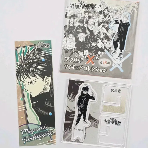 [BUNJANG] Jujutsu Kaisen Original Art Exhibition x Megumi Fushiguro Acrylic Sticker Bundle / 주술회전 원화전 X 아크릴 스티커 일괄 후시구로 메구미