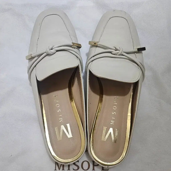 [BUNJANG] MisoPe Beige Mule 230 / 미소페 베이지뮬 230