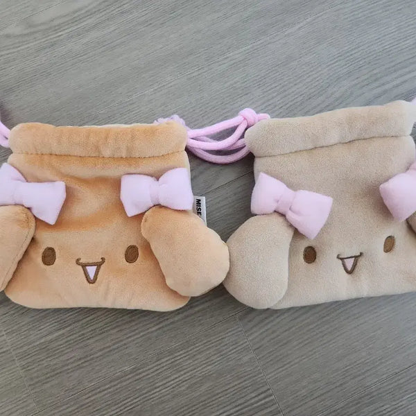 [BUNJANG] Cinnamonroll Mocha Pouch Bundle Set / 시나몬롤 모카파우치 5개 일괄 판매합니다