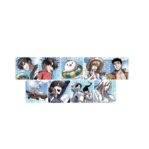 [BUNJANG] Omniscient Reader's Viewpoint Unique Novel Set Paper Coasters / 전독시 홍대 팝업 굿즈모먼트 콜라보 카페 메뉴 특전 종이 코스터 올클리어 세트 9종