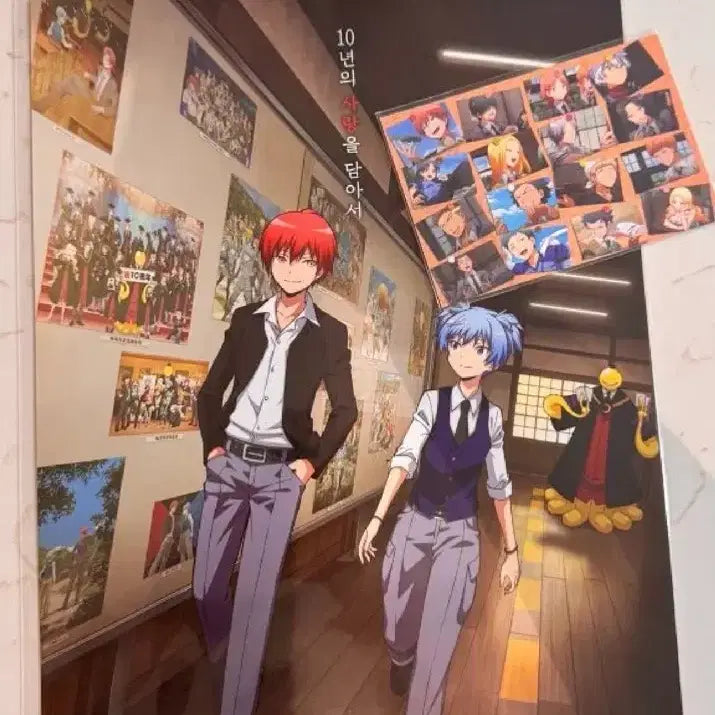 [BUNJANG] Assassination Classroom - All of Time Illustration Card & Poster Bundle / 암살교실 모두의 시간 일러스트 카드, 포스터 일괄