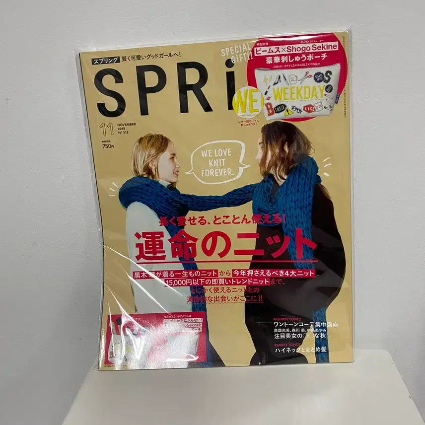 [BUNJANG] Spring 2015 November Issue Japanese Fashion Magazine / 스프링 2015년 11월 여성잡지 패션잡지 일본잡지