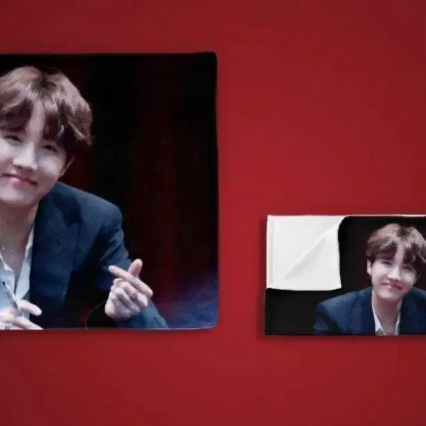 [BUNJANG] BTS J-Hope Photo Microfiber Blanket / BTS 방탄소년단 제이홉 포토 극세사 담요