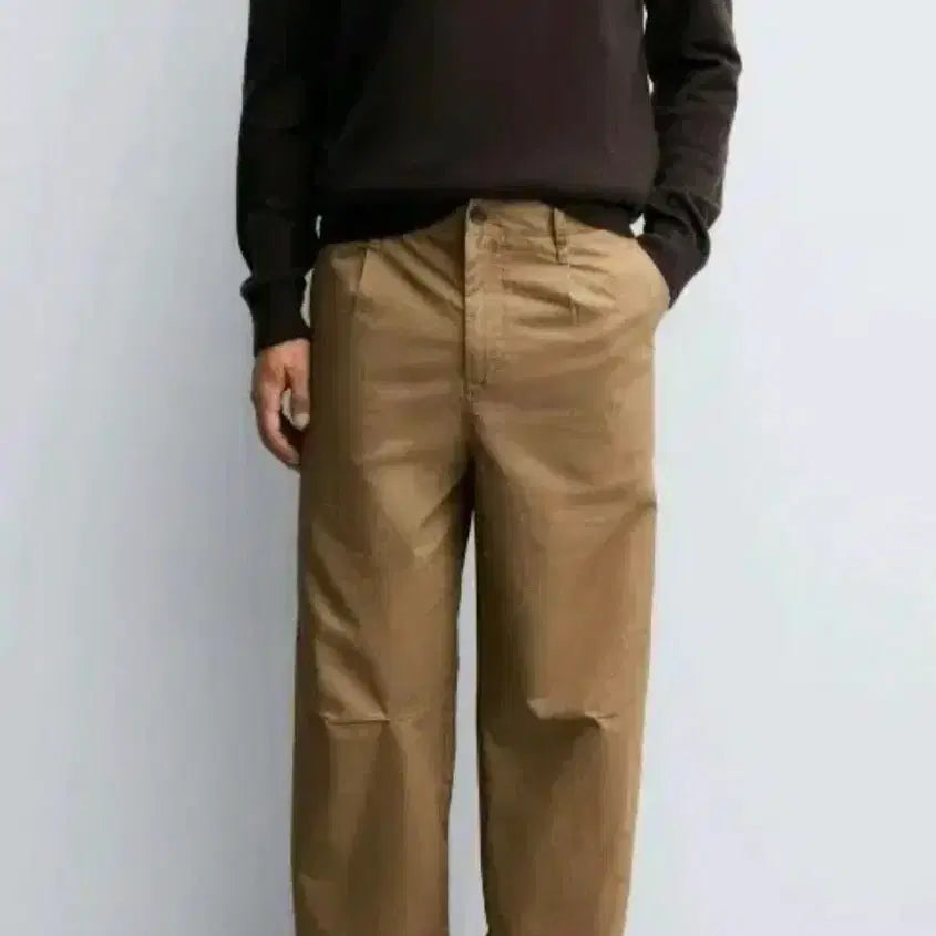 [BUNJANG] ZARA Relaxed Straight Fit Chino Pants (New) / 자라 릴렉스 스트레이트핏 치노 팬츠(새상품)
