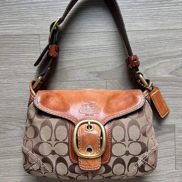 [BUNJANG] Coach Soho Buckle Mini Shoulder Bag / 코치 소호 버클 미니숄더백