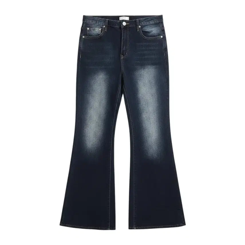 [BUNJANG] Women's XL Dark Wash Denim Pants / 여성XL/ UNUSUALLY 진청 워싱 데님팬츠