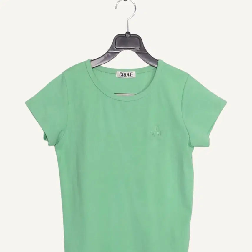 [BUNJANG] Grove Mint Short-Sleeve T-Shirt / [가격인하]  그로브 GROVE 민트 반팔티셔츠_A635