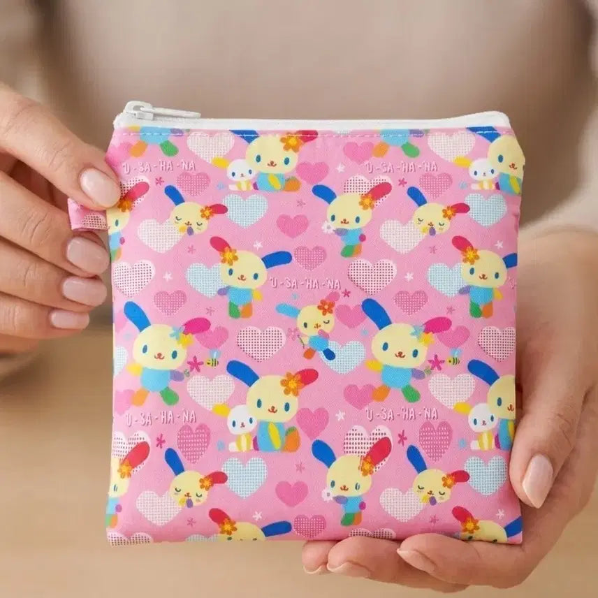 [BUNJANG] Usahana Zipper Pouch / 우사하나 지퍼 파우치