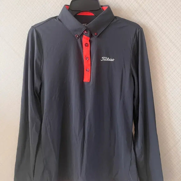 [BUNJANG] Titleist Women's Long Sleeve Golf Shirt Navy Size 85 / 타이틀리스트 긴팔 골프웨어 85
