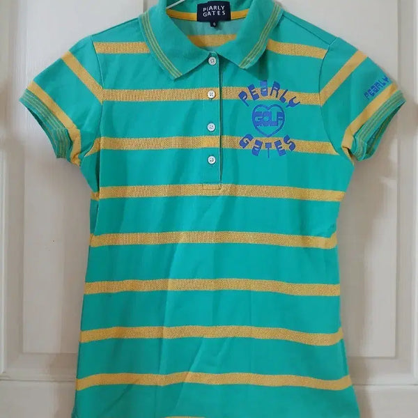 [BUNJANG] PEARLY GATES Golf Wear Women's Short Sleeve Polo Shirt / 파리게이츠 골프웨어 ..