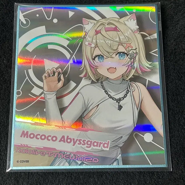 [BUNJANG] Hololive EN Advent Mocoqo Abyssgard Expo Aurora Shikishi / 홀로라이브en 어드벤트 모코코 어비스가드 엑스포 오로라 색지