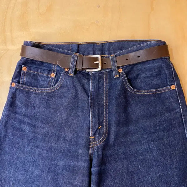 [BUNJANG] Old Navy Italian Leather Belt - Made in USA / 올드 네이비 이태리 레더 미제 벨트