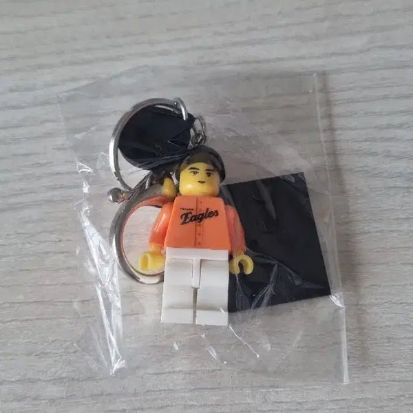 [BUNJANG] Hanwha Eagles Choi In-ho Lego Keychain / 한화 이글스 최인호 레고키링