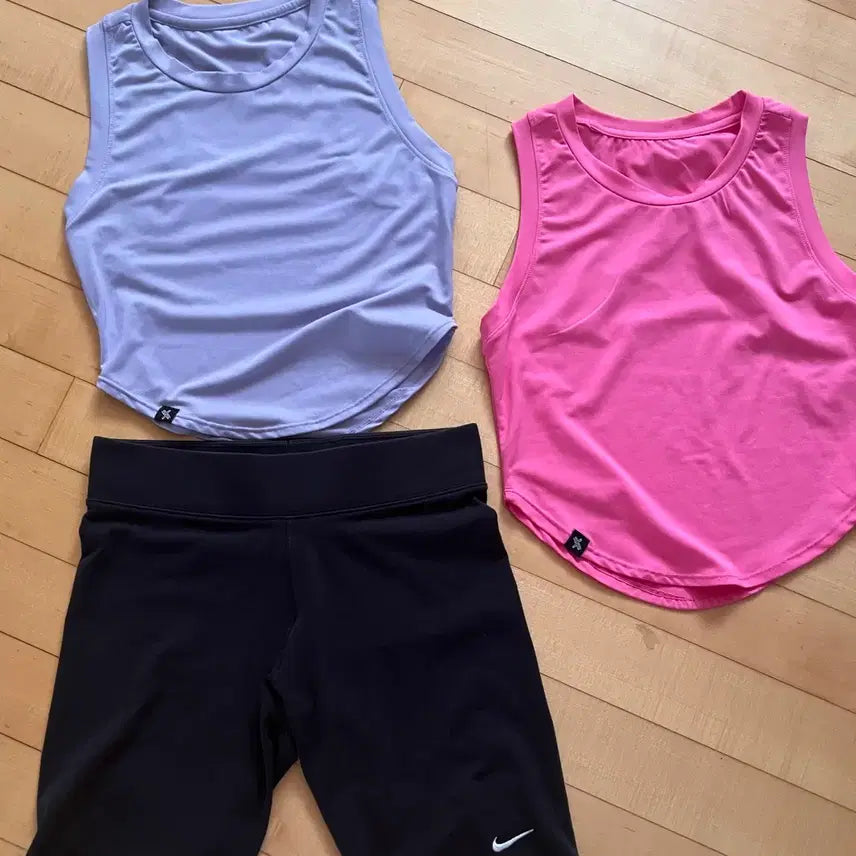 [BUNJANG] Xexymix Sleeveless Top & Nike Shorts Set - Size S / 젝시믹스 나시 S