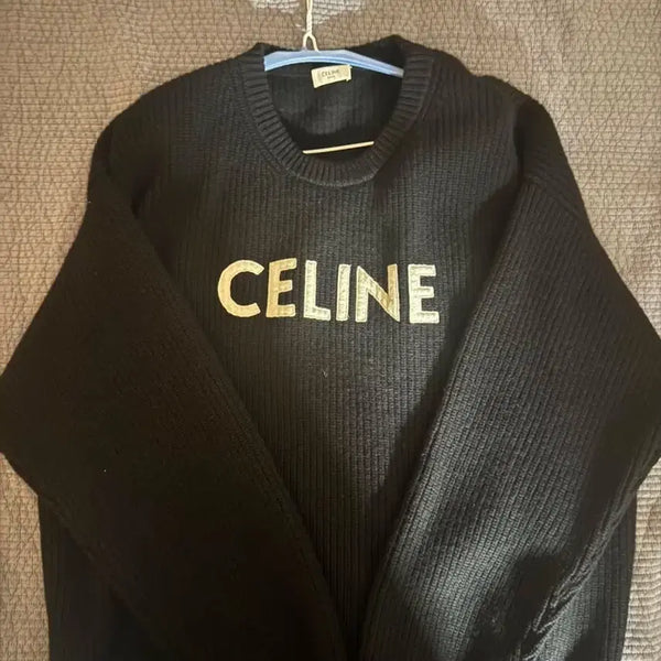 [BUNJANG] Celine Oversized Sweater / 셀린느 오버사이즈 스웨터 (M)