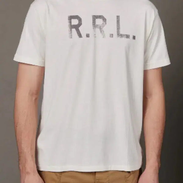 [BUNJANG] RRL Logo Jersey T-Shirt / 더블알엘 RRL 로고 저지 반팔 티셔츠   M 사이즈