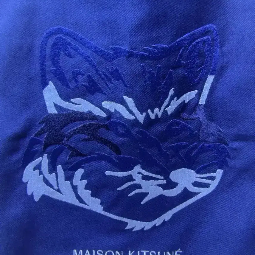 [BUNJANG] Maison Kitsuné Embroidered Logo Eco Bag / 메종키츠네 에코백